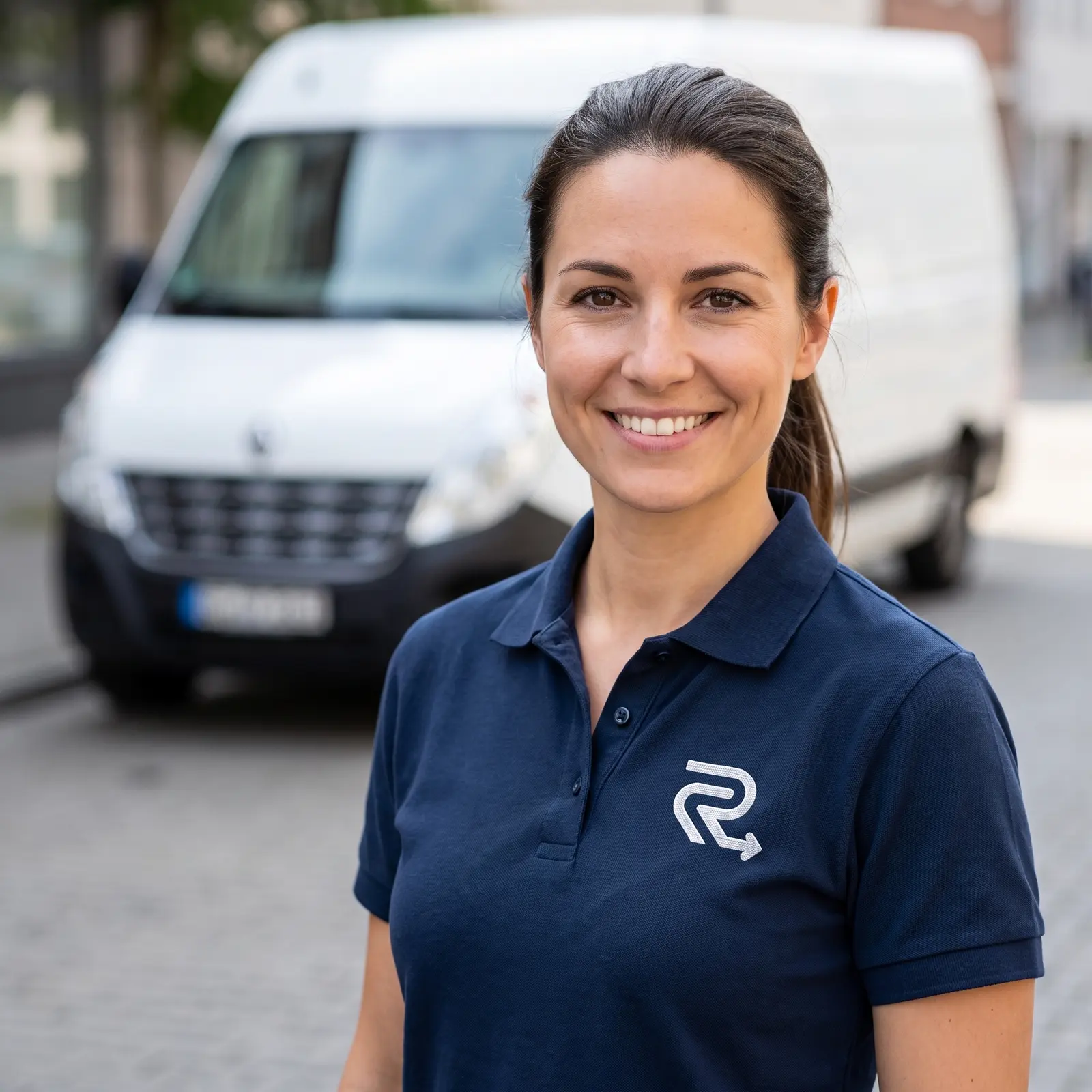 Porträt – Fahrerin
